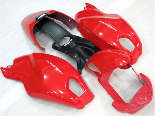 Purchase 2008-2012 Red Monster Ducati Monster 696 Motorcycle Fairings UK