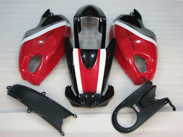Purchase 2008-2012 White Red Glossy Black Ducati Monster 696 Motorcycle Fairing Kits UK
