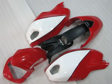 Purchase 2008-2012 White Red Ducati Monster 696 Motorcycle Fairings UK