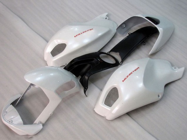 Purchase 2008-2012 White Ducati Monster 696 Motorcycle Fairings UK