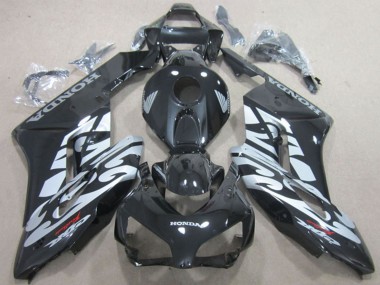 Purchase 2004-2005 Glossy Black Silver Honda CBR1000RR Motorcycle Fairings UK