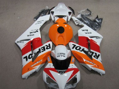 Purchase 2004-2005 White Orange Repsol Honda CBR1000RR Moto Fairings UK