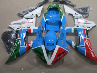 Purchase 2004-2005 Blue Red Green Motul Honda CBR1000RR Replacement Fairings UK