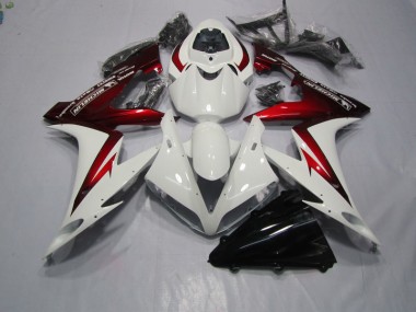 Purchase 2004-2005 White Red Honda CBR1000RR Motorcycle Fairing Kits UK