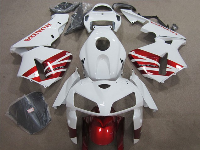 Purchase 2004-2005 White Red Black Honda CBR1000RR Motorcycle Fairing UK