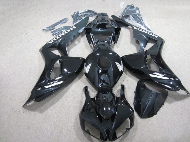 Purchase 2006-2007 Black White Decal Honda CBR1000RR Motorcycle Fairing Kits UK Purchase 2006-2007 Black White Decal Honda CBR1000RR Motorcycle Fairing Kits UK