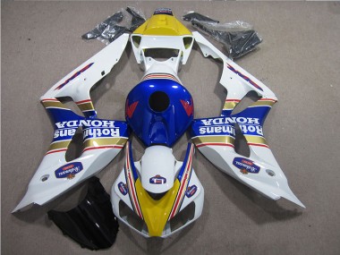 Purchase 2006-2007 White Blue Rothmans Honda CBR1000RR Motor Bike Fairings UK
