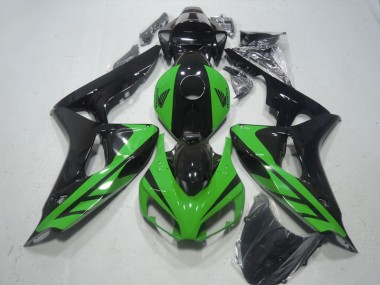 Purchase 2006-2007 Black Green Honda CBR1000RR Motorcylce Fairings UK