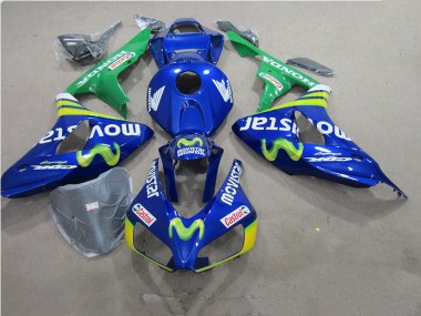 Purchase 2006-2007 Blue Movistar Castrol Honda CBR1000RR Motorbike Fairings UK