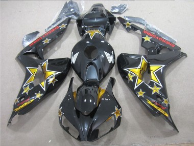Purchase 2006-2007 Black Yellow ENERGY DRINK Honda CBR1000RR Bike Fairing UK