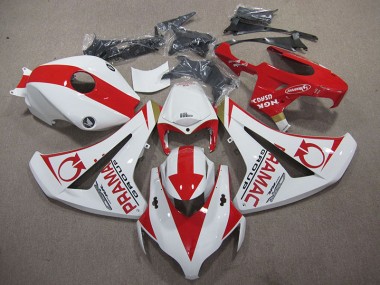 Purchase 2008-2011 White Red PRAMAC Honda CBR1000RR Bike Fairing UK