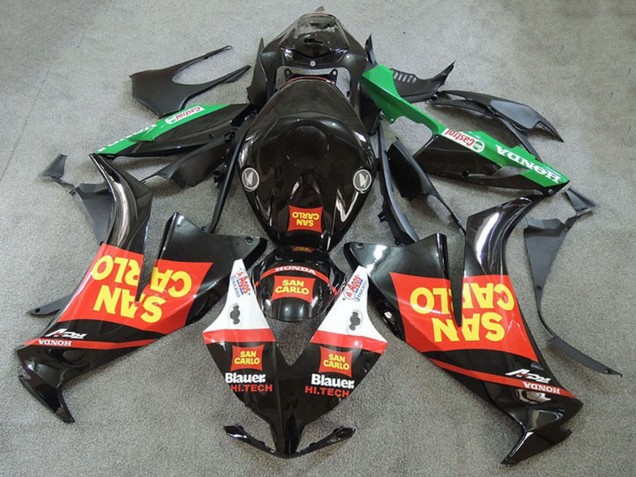 Purchase 2012-2016 Red Green Yellow Glossy Black San Carlo Honda CBR1000RR Motorcycle Fairings UK