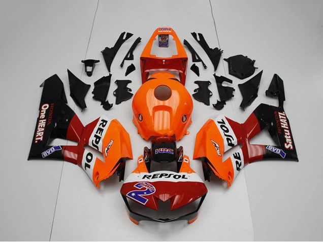 Purchase 2012-2016 Orange White Red Glossy Black Repsol 2 Honda CBR1000RR Motorcycle Fairings UK