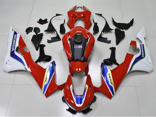 Purchase 2017-2023 White Red Blue HRC Honda CBR1000RR Motorcycle Fairing UK