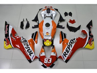 Purchase 2017-2023 Repsol 93 Red Bull Honda CBR1000RR Motorcycle Fairing UK