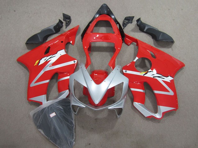 Purchase 2001-2003 Silver Red Honda CBR600 F4i Bike Fairings UK