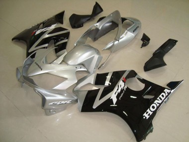Purchase 2004-2007 Black Silver Honda CBR600 F4i Motorbike Fairings UK
