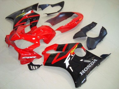 Purchase 2004-2007 Black Red Honda CBR600 F4i Bike Fairing Kit UK
