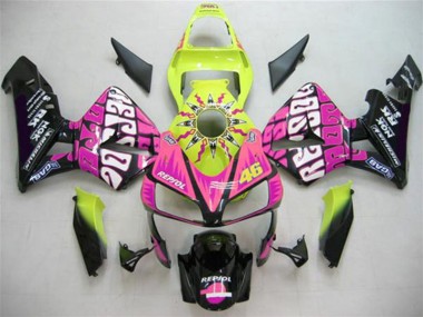 Purchase 2003-2004 Valentino Rossi Honda CBR600RR Motorbike Fairing Kits UK