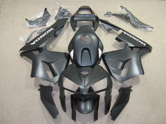 Purchase 2005-2006 Black Honda CBR600RR Motorcycle Fairings Kit UK