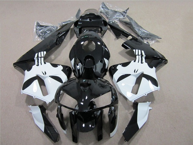 Purchase 2005-2006 Black White Honda CBR600RR Motorcylce Fairings UK Purchase 2005-2006 Black White Honda CBR600RR Motorcylce Fairings UK