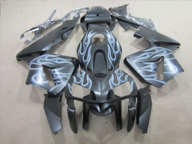 Purchase 2005-2006 Black Silver Flame Honda CBR600RR Replacement Motorcycle Fairings UK Purchase 2005-2006 Black Silver Flame Honda CBR600RR Replacement Motorcycle Fairings UK