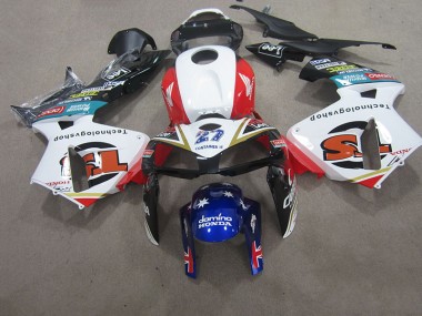 Purchase 2005-2006 White Blue 27 Honda CBR600RR Replacement Motorcycle Fairings UK
