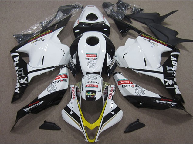 Purchase 2009-2012 White Yellow Glossy Black Rizoma Playboy Honda CBR600RR Motorcycle Fairings UK