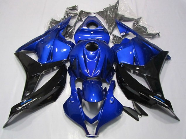 Purchase 2009-2012 Blue Glossy Black Honda CBR600RR Motorcycle Fairings UK