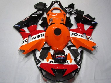 Purchase 2013-2023 Orange White Red Glossy Black Repsol Honda CBR600RR Motorcycle Fairings Kits UK