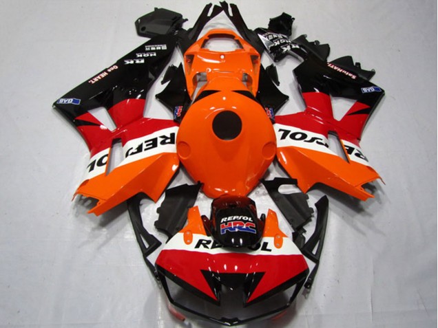 Purchase 2013-2023 Orange White Red Glossy Black Repsol Honda CBR600RR Motorcycle Fairings Kits UK