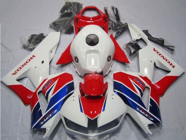 Purchase 2013-2023 White Red Blue HRC Honda CBR600RR Bike Fairings UK