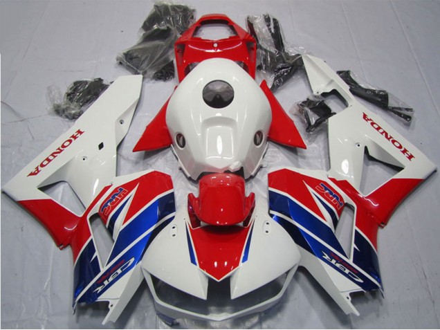 Purchase 2013-2023 White Red Blue HRC Honda CBR600RR Bike Fairings UK