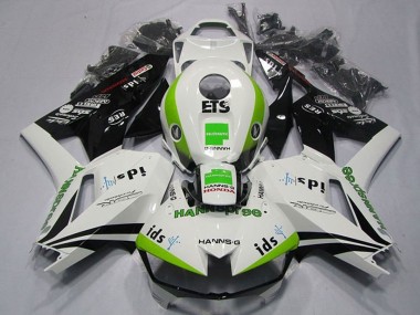 Purchase 2013-2023 White Green Glossy Black Hannspree ETS Honda CBR600RR Motorcycle Fairings UK