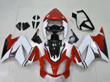 Purchase 2002-2013 White Red Glossy Black Honda VFR 800 Motorcycle Fairings UK