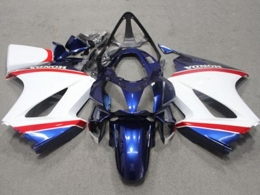 Purchase 2002-2013 White Blue Red Honda VFR 800 Motorcycle Fairing UK