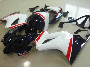 Purchase 2002-2013 White Blue Honda VFR800 Replacement Motorcycle Fairings UK
