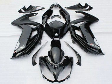 Purchase 2012-2014 Glossy Black with Decal Kawasaki ER6F Motorcycle Fairings UK
