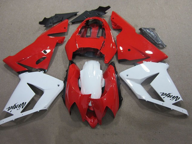 Purchase 2003-2005 Red White Ninja Kawasaki ZX10R Motorcycle Bodywork UK Purchase 2003-2005 Red White Ninja Kawasaki ZX10R Motorcycle Bodywork UK