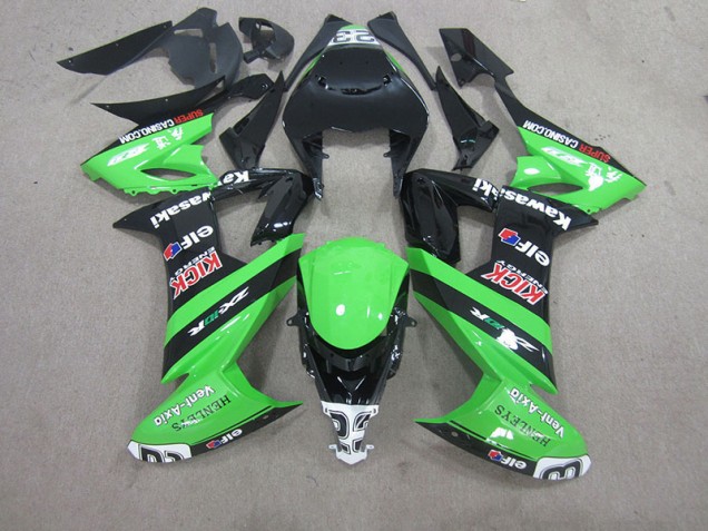 Purchase 2008-2010 Black Green Kawasaki ZX10R Bike Fairings UK Purchase 2008-2010 Black Green Kawasaki ZX10R Bike Fairings UK