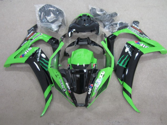 Purchase 2011-2015 Black Green Touch4 Monster Kawasaki ZX10R Motorbike Fairing Kits UK Purchase 2011-2015 Black Green Touch4 Monster Kawasaki ZX10R Motorbike Fairing Kits UK