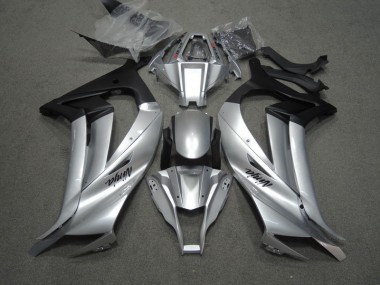 Purchase 2011-2015 Silver Black Ninja Kawasaki ZX10R Motorcycle Replacement Fairings UK