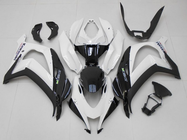 Purchase 2016-2019 White Black Kawasaki ZX10R Motorcycle Fairing UK Purchase 2016-2019 White Black Kawasaki ZX10R Motorcycle Fairing UK