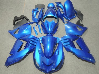 Purchase 2006-2011 Blue Kawasaki ZX14R ZZR1400 Motorcylce Fairings UK