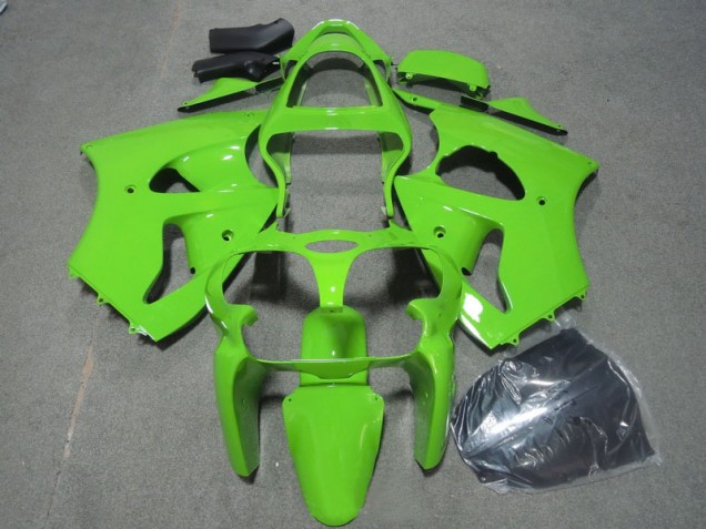 Purchase 2000-2002 Green Kawasaki ZX6R Motorcycle Fairings Kits UK Purchase 2000-2002 Green Kawasaki ZX6R Motorcycle Fairings Kits UK