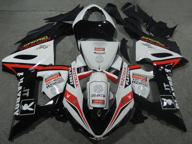 Purchase 2005-2006 White Black Red Rizoma Playboy Kawasaki ZX6R Motorcycle Fairings UK