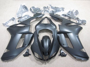 Purchase 2007-2008 Black Kawasaki ZX6R Bike Fairings UK
