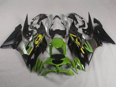 Purchase 2019-2022 Green Yellow Silver Matte Black Kawasaki ZX6R Motorcycle Fairings UK