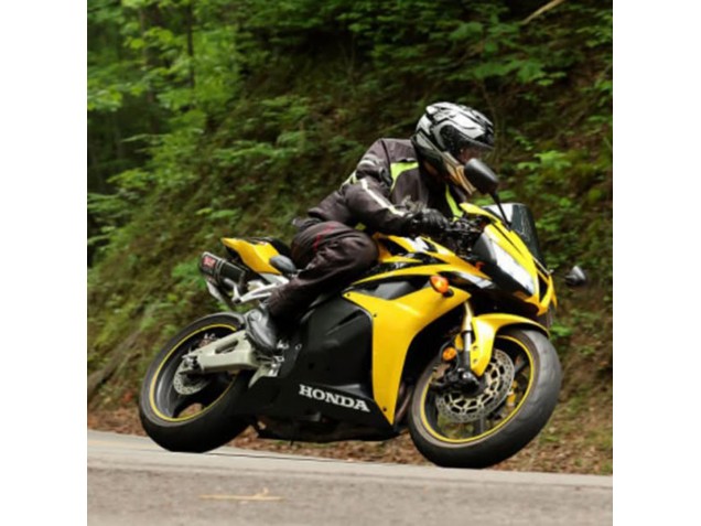 Purchase 2009-2012 Yellow Matte Black Honda CBR600RR Motorcycle Fairings UK