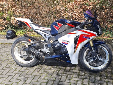 Purchase 2008-2011 White Red Blue HRC Honda CBR1000RR Motorcycle Fairings UK